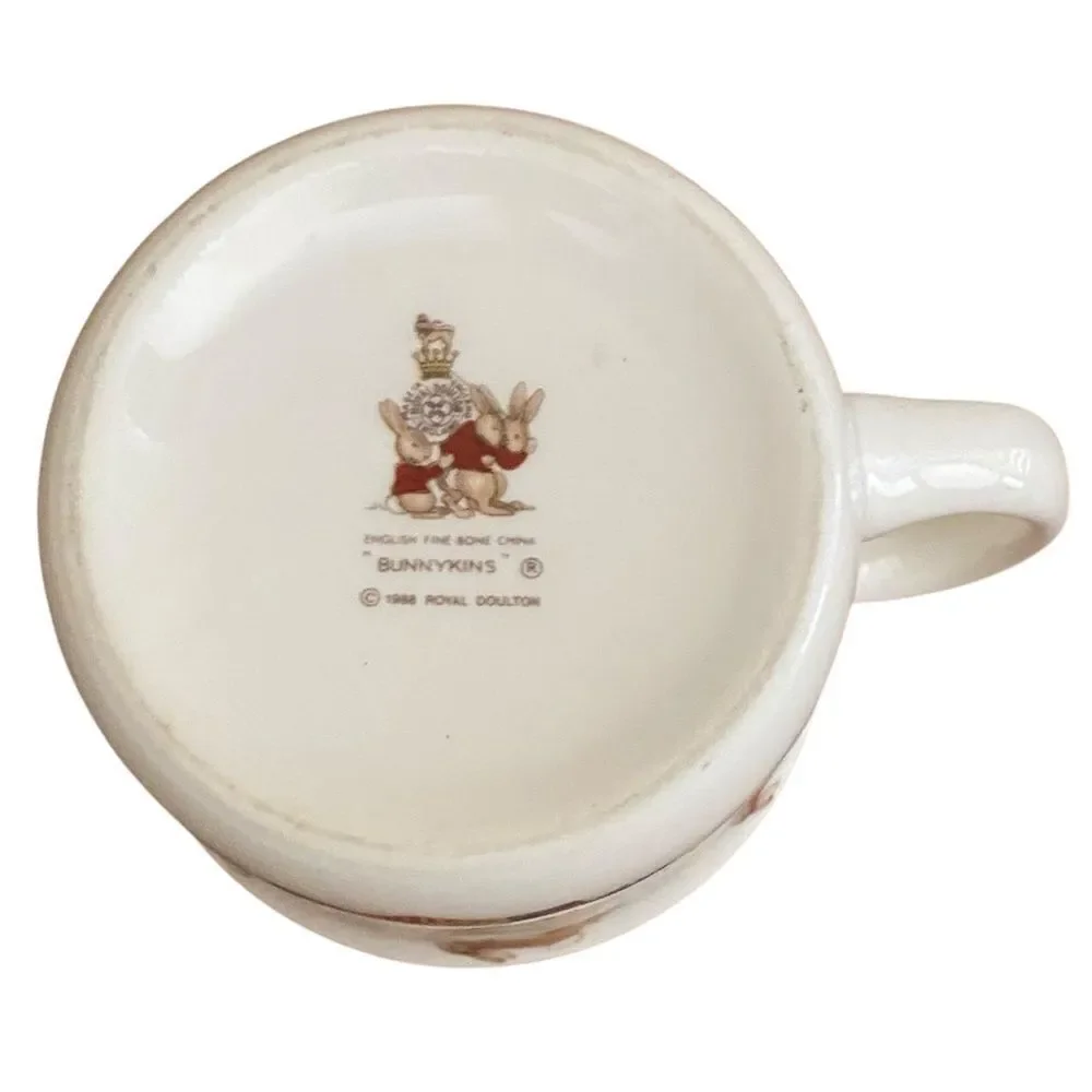 Royal Doulton Fine Bone China Happy Birthday From Bunnykins Mug/Cup EUC! Baby